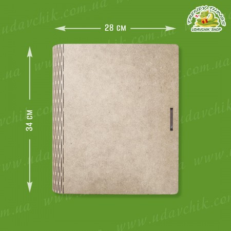 Коробка для подарка Книга 34х28х5 см, МДФ