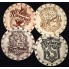 Набор подставок под стаканы "Harry Potter"