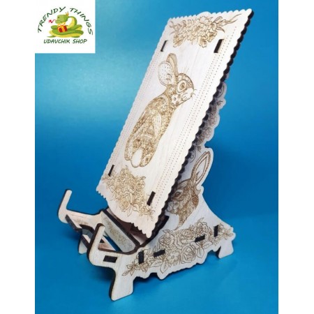 Подставка для телефона №4 "Кролик"